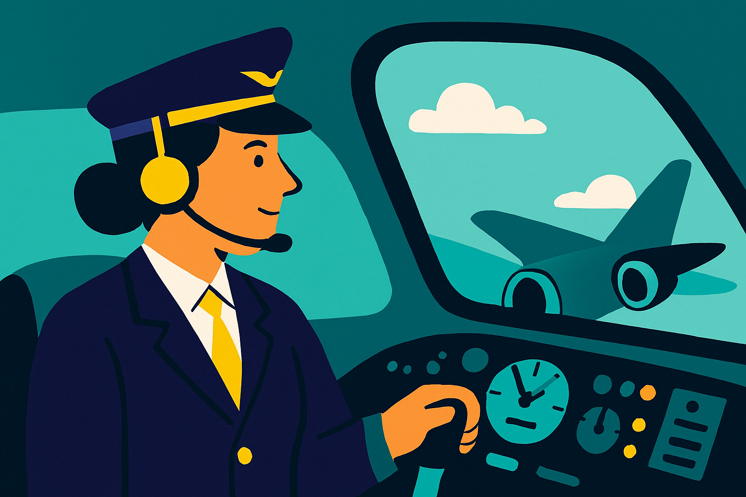 Berufsabenteuer: Pilotin / Pilot